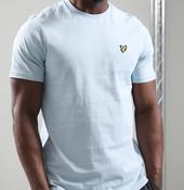 LYLE AND SCOTT-PLAIN T-SHIRT-OPAL BLUE image