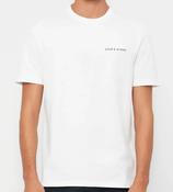 LYLE AND SCOTT-SCRIPT T-SHIRT-WHITE image