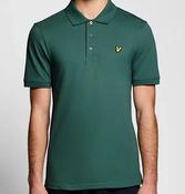 LYLE AND SCOTT-PLAIN POLO-EVERGLADE image