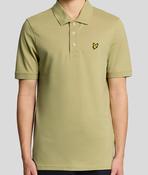 LYLE AND SCOTT-PLAIN POLO-HERB GREEN image