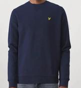 LYLE AND SCOTT-CREW NECK SWEATSHIRT-DARK NAVY image