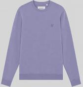 LYLE AND SCOTT-SUPERFINE CREW NECK SWEATSHIRT-FLORAL VIOLET image