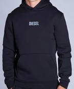DIESEL-BESIAN HOODIE-NEW BLACK