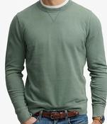 SUPERDRY-CLASSIC ESS SWEATSHIRT-LILY PAD GREEN image