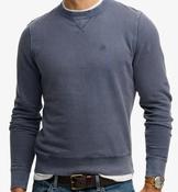SUPERDRY-CLASSIC ESS SWEATSHIRT-VINTAGE INDIGO