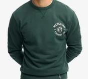SUPERDRY-MERCHANT GRAPHIC SWEATSHIRT-ENAMEL GREEN image