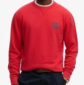 SUPERDRY-MERCHANT SWEATSHIRT-BURNT RED image
