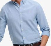 SUPERDRY-PREPPY OXFORD SHIRT-SKY BLUE CHAMBRAY image