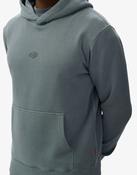 SUPERDRY-MICRO LOGO HOODIE-STORMY WEATHER BLUE