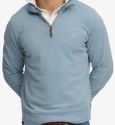 SUPERDRY-CLASSIC ESS HALF ZIP-CHINA BLUE image