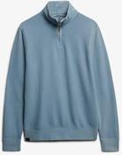 SUPERDRY-CLASSIC ESS HALF ZIP-COPEN BLUE image
