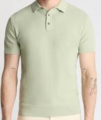 REMUS UOMO-KNITTED COTTON POLO-LIGHT GREEN-31