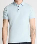 REMUS UOMO-TAPERED FIT COTTON POLO-LIGHT BLUE-20 image