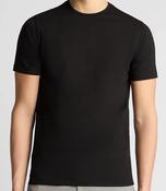 REMUS UOMO-COTTON STRETCH CREW NECK T-SHIRT-BLACK-00 image