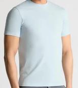 REMUS UOMO-COTTON STRETCH CREW NECK T-SHIRT-LIGHT BLUE image