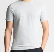 REMUS UOMO-TAPERED FIT T-SHIRT-LIGHT GREY image