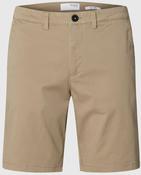 SELECTED-SLHSLIM MILES FLEX SHORTS-GREIGE