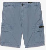 SUPERDRY-RIPSTOP LIGHT CARGO SHORTS-FLINT STONE BLUE GREY image