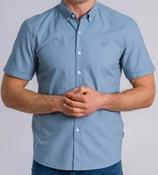 XV KINGS-AVUSY SHORT SLEEVE SHIRT-BOTANY BLUE image