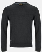 6TH SENSE-CASH CREW TOP-CHARCOAL image