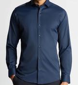 REMUS UOMO-TAPERED SHIRT-NAVY image