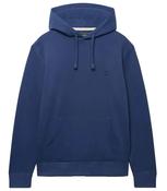 SUPERDRY-ESS SDCO LOGO HOODIE-HAMPTON BLUE