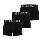 LYLE AND SCOTT-COTTON STRETCH COMFORT FIT DANIEL TRUNKS-3 PACK image