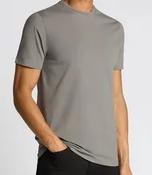 REMUS UOMO-COTTON STRETCH CREW NECK T-SHIRT-GREY-06 image