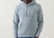 HUGO BOSS-WETALK BADGE HOODIE-LIGHT BLUE 084