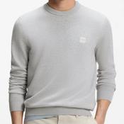 HUGO BOSS-KANOVANO BADGE KNITWEAR-GREY 086 image
