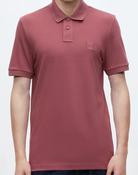 HUGO BOSS-PASSENGER BADGE POLO-BURGUNDY 618 image
