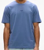 HUGO BOSS-TCHUP LOGO TSHIRT-OPEN BLUE 406 image