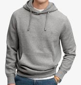 SUPERDRY-ESS SDCO LOGO HOODIE-DARK VINTAGE GREY image