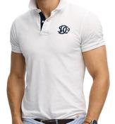 SUPERDRY-PIQUE MONOGRAM POLO-OPTIC image