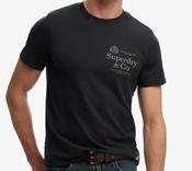 SUPERDRY-1954 COMPANY RELAXED TEE-DARK NAVY image