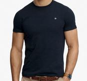 SUPERDRY-ESS SDCO LOGO EMB TEE-ECLIPSE NAVY/CHALK image