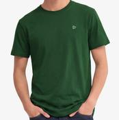 SUPERDRY-ESS SDCO LOGO EMB TEE-RICH BOSTON GREEN/CREAM image