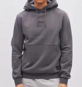 DIESEL-HUGO HOODIE-DARK GRAPHITE