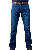 DIESEL-WILSON PHOENIX STRAIGHT FIT JEANS-INDIGO BLUE image