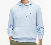 TOMMY HILFIGER-ESS TERRY HOODIE-BREEZY BLUE