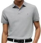 TOMMY HILFIGER-1985 REGULAR POLO-MEDIUM GREY HEATHER image