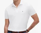 TOMMY HILFIGER-PERFORMANCE PIQUE REG POLO-WHITE image