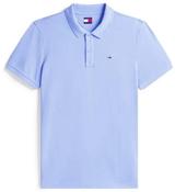TOMMY HILFIGER-TJM SLIM PLACKET POLO-NORDIC IRIS image