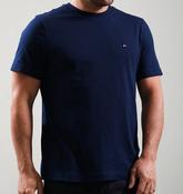 TOMMY HILFIGER-ESS SEASONAL REG FIT SOLID TEE-CARBON NAVY image