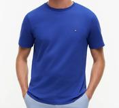 TOMMY HILFIGER-ESS SEASONAL REG FIT SOLID TEE-PIGMENT BLUE image