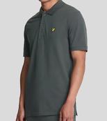 LYLE&amp;SCOTT-PLAIN POLO-GUNMETAL image