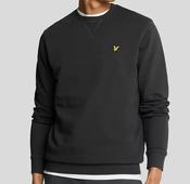 LYLE&amp;SCOTT-CREW NECK SWEATSHIRT-GUNMETAL image
