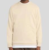 LYLE&amp;SCOTT-SUPERFINE CREW NECK SWEATSHIRT-MASK GREY image