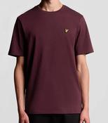 LYLE&amp;SCOTT-PLAIN TEE-BURGUNDY image