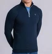 XV KINGS-FALCONS HALF ZIP-CLASSIC NAVY image
